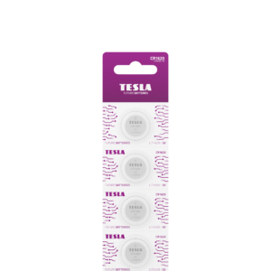 Tesla CR1620 blister 5pc front transparent 1