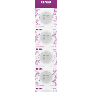 Tesla CR2450 blister 5pc front transparent 1