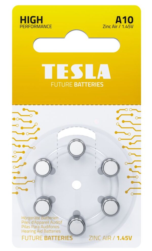 Tesla Sluchadlove Baterie zepredu A10 1