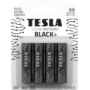 Tesla serie Black AA pruhledne
